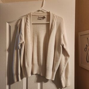 Cream cardigan